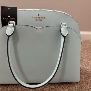 NWT Kate Spade blue glow bag